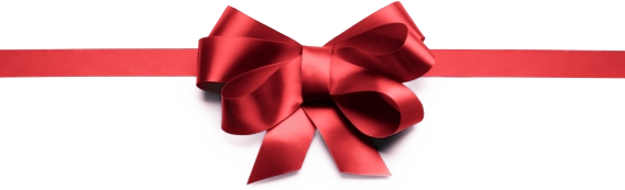 Christmas Bow Png Transparent - Red Christmas Bow, Transparent background PNG HD thumbnail