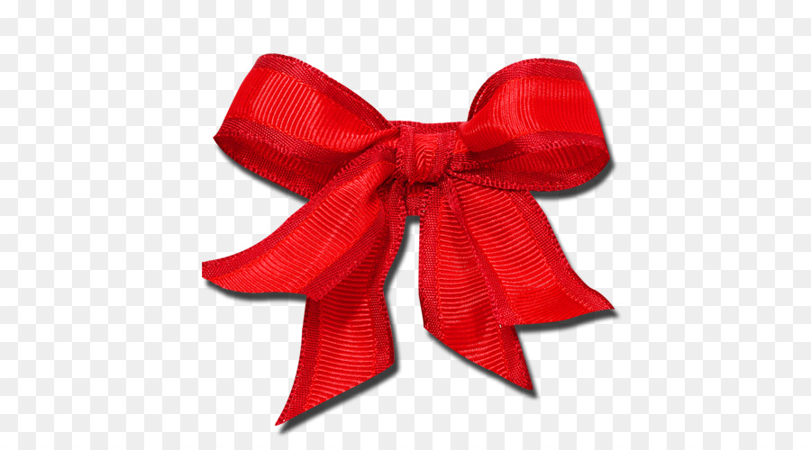 Ribbon Christmas Satin Clip Art   Bow - Red Christmas Bow, Transparent background PNG HD thumbnail
