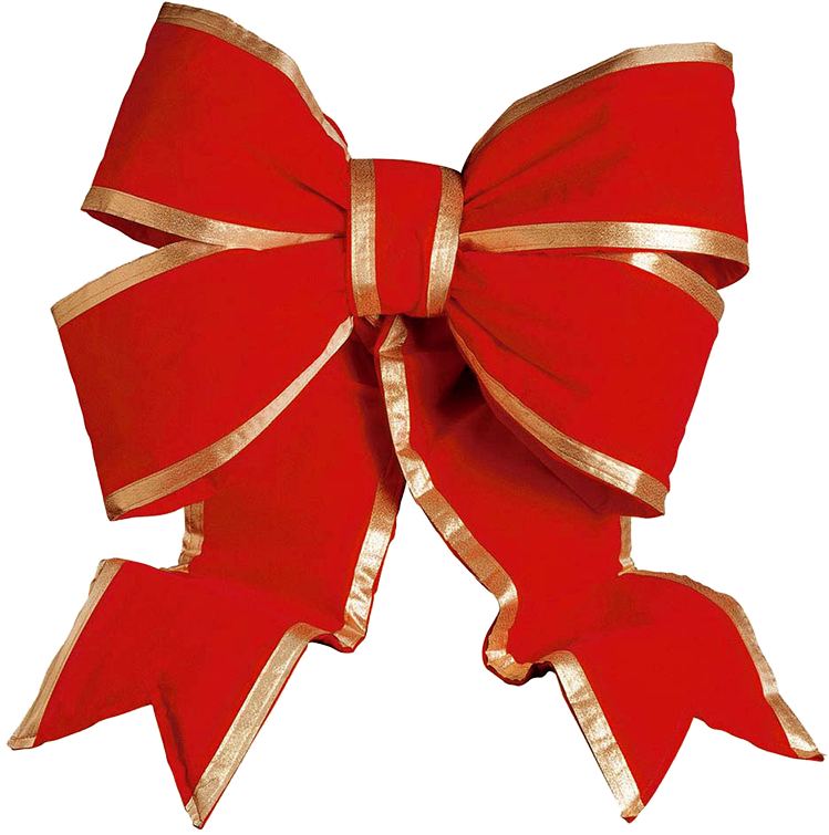 Xmas Bow Png 1 - Red Christmas Bow, Transparent background PNG HD thumbnail