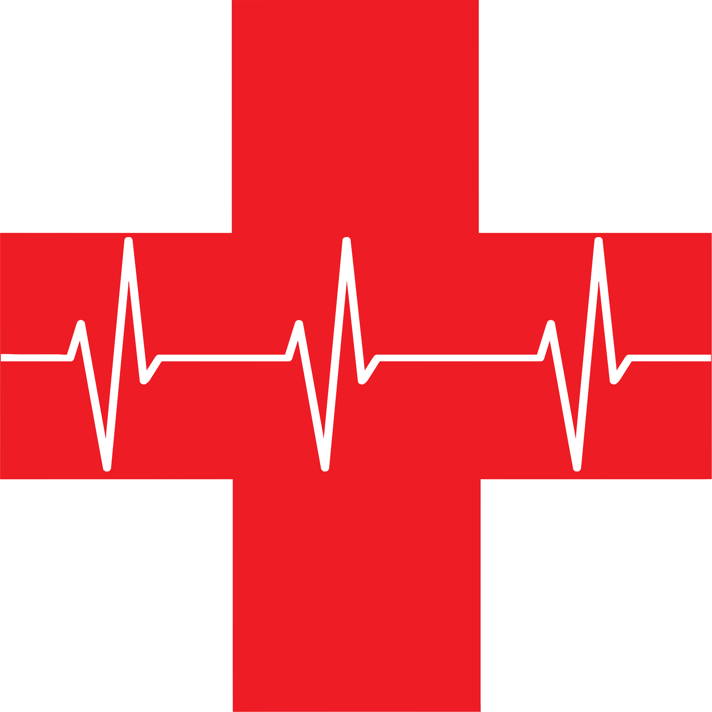 Big Image (Png) - Red Cross, Transparent background PNG HD thumbnail