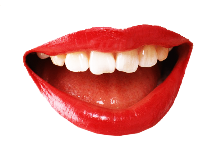 Download PNG image: Red lips 