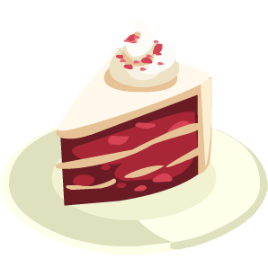 Red Velvet Cake.png - Red Velvet Cake, Transparent background PNG HD thumbnail