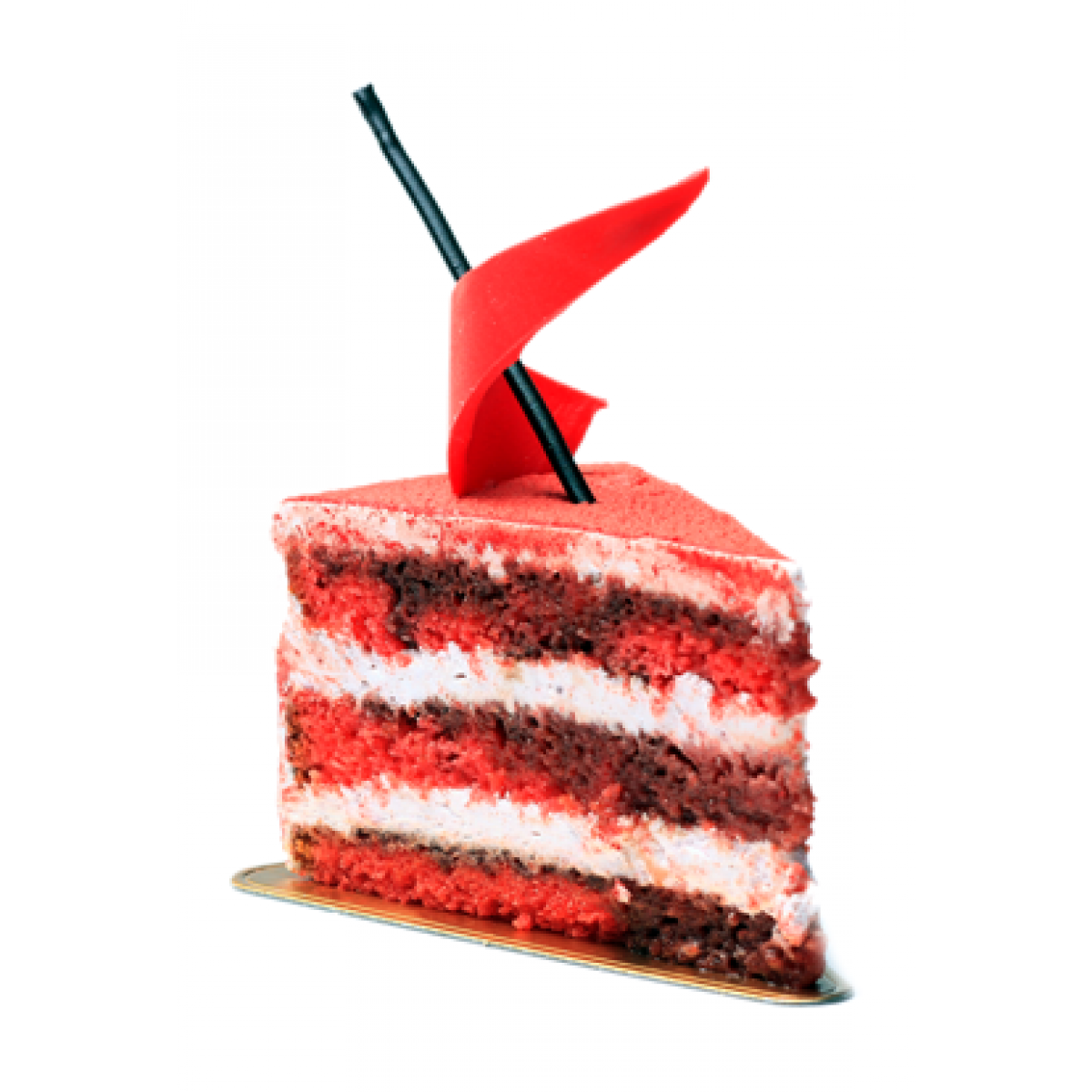 Red Velvet Pastry - Red Velvet Cake, Transparent background PNG HD thumbnail