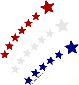 Red White And Blue Star PNG - Kids Club Locations