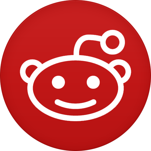 Red Circle Reddit Icon Image #25853 - Reddit, Transparent background PNG HD thumbnail