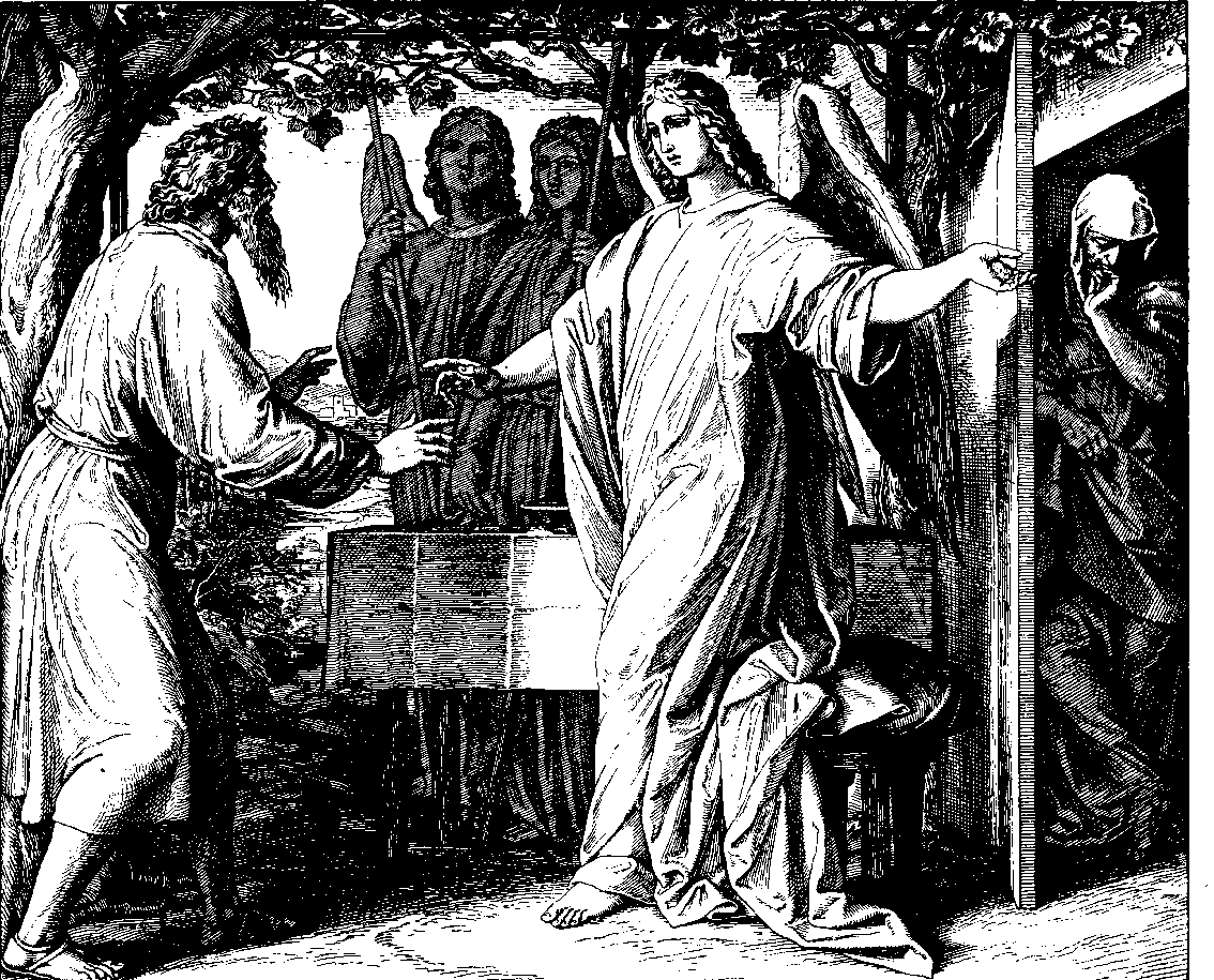 Schnorr Von Carolsfeld Bibel In Bildern 1860 025.png - Religion Bibel, Transparent background PNG HD thumbnail