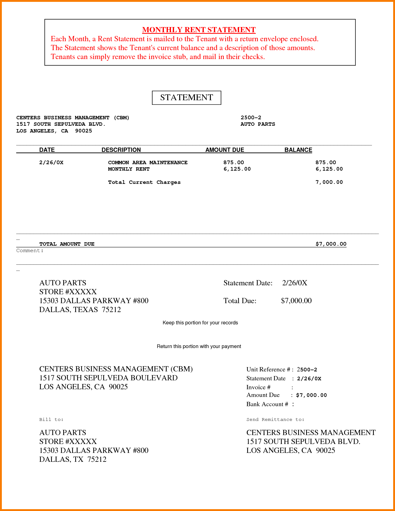 Rental Invoiceinvoice Template, Free Printable Invoice | Invoice . - Rent Due, Transparent background PNG HD thumbnail