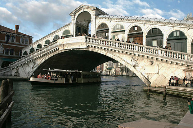 Venice, Rialto Bridge As It Appears Nowadays. - Rialto Bridge, Transparent background PNG HD thumbnail