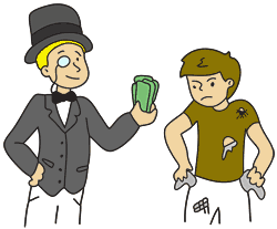 Rich And Poor Clipart - Rich And Poor, Transparent background PNG HD thumbnail