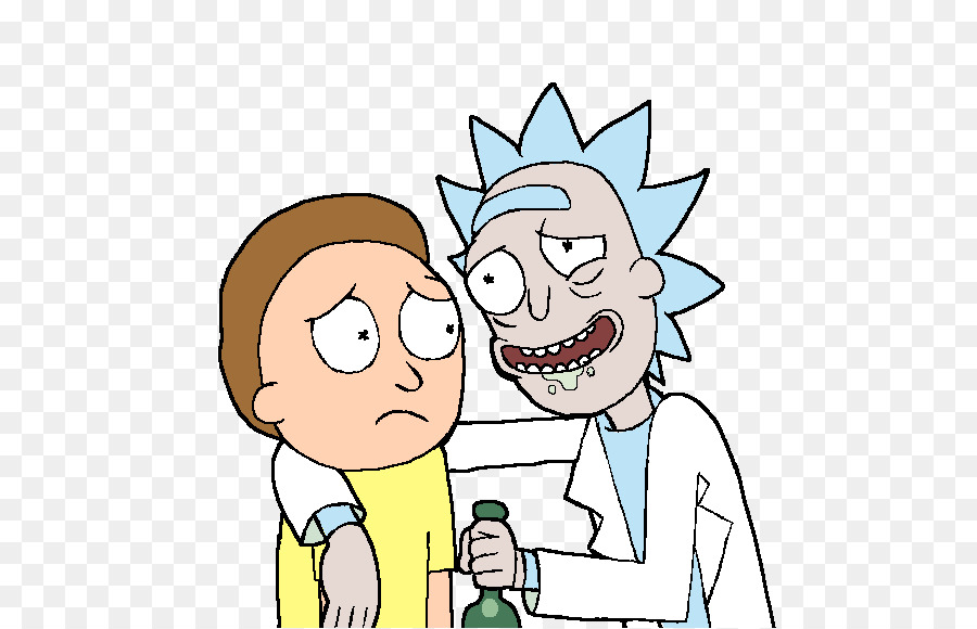 Rick and morty Png by Lalingl