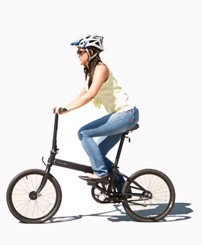 Folding Bike - Ride A Bike, Transparent background PNG HD thumbnail