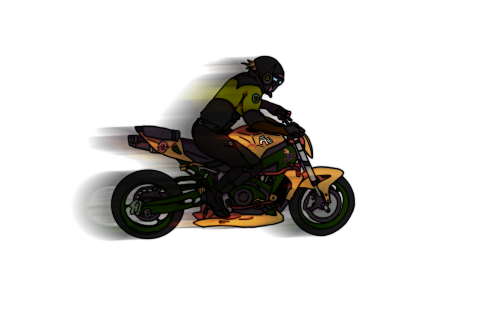Jae Motorbiking By Space Drive Overdose Hdpng.com  - Ride A Motorcycle, Transparent background PNG HD thumbnail