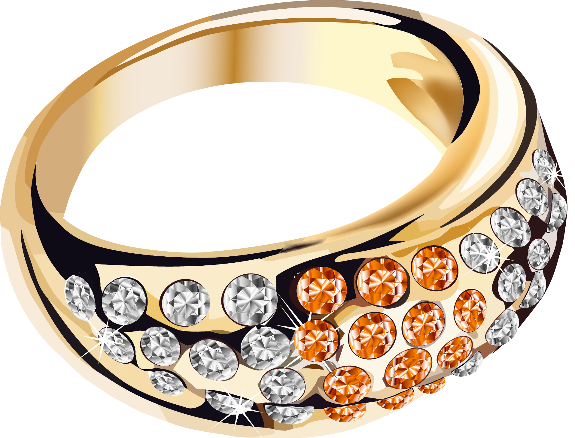 Gold Ring Png - Ring, Transparent background PNG HD thumbnail
