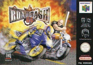 Box Art Eu Nintendo 64 Road Rash 64.png - Road Rash, Transparent background PNG HD thumbnail
