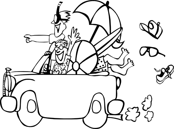 Download This Image As: - Road Trip Black And White, Transparent background PNG HD thumbnail