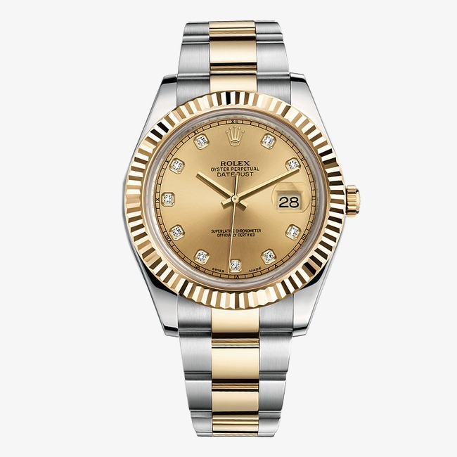 Rolex Gold Watch Men Watch Watch, Product Kind, Rolex, Watch Free Png Image - Rolex, Transparent background PNG HD thumbnail