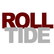 Roll Tide Alabama Crimson - Roll Tide, Transparent background PNG HD thumbnail