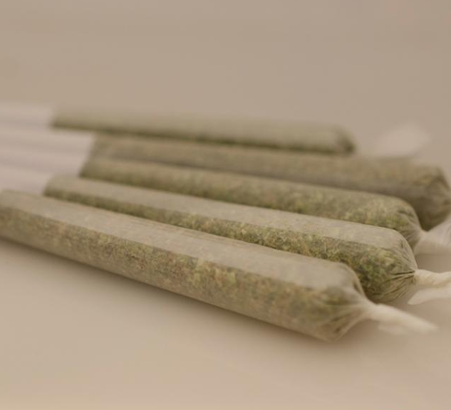 Pre Rolled Organic Pink Kush Joints - Rolled Joint, Transparent background PNG HD thumbnail