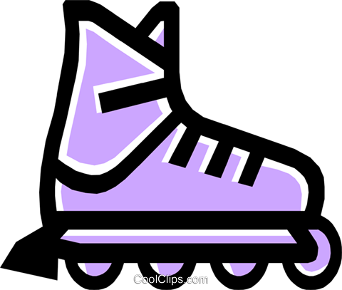 Roller Blades Royalty Free Vector Clip Art Illustration - Rollerblades, Transparent background PNG HD thumbnail