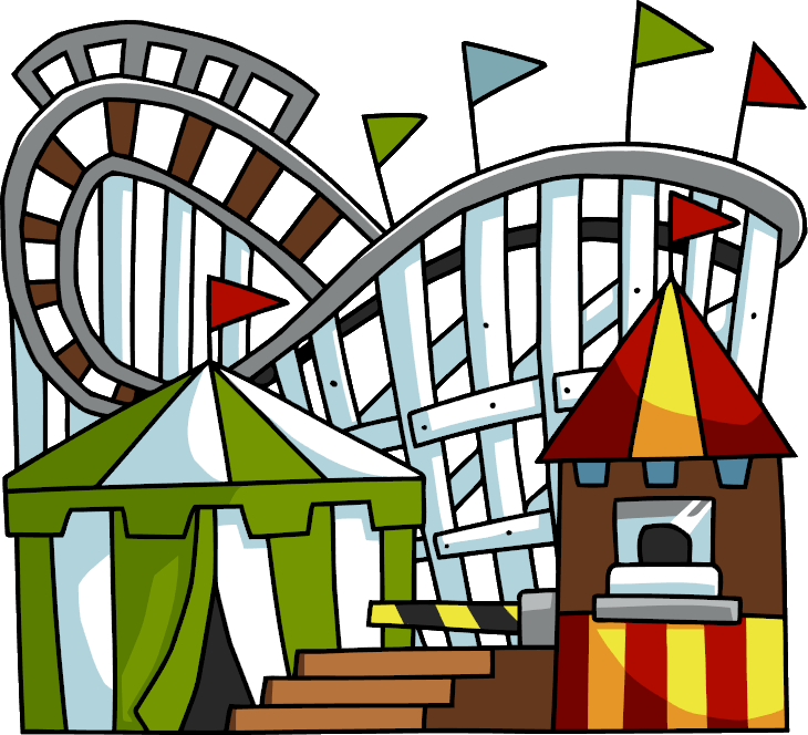 Image   Rollercoaster.png   Scribblenauts Wiki - Rollercoaster, Transparent background PNG HD thumbnail