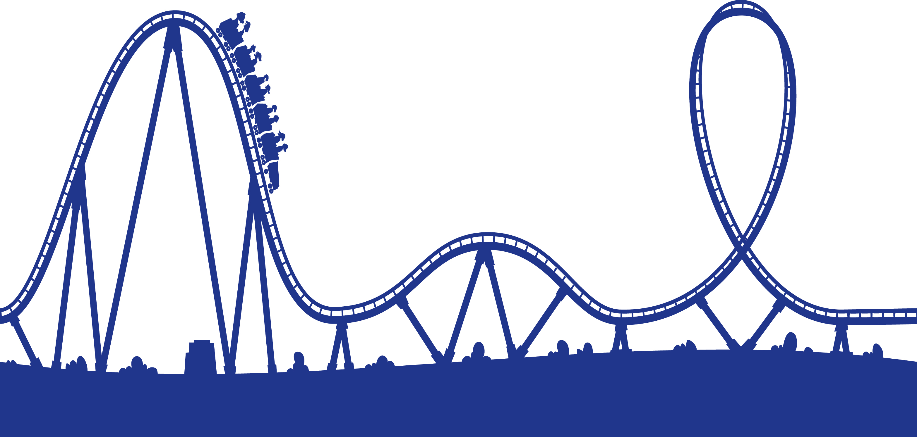 Roller Coaster PNG Image