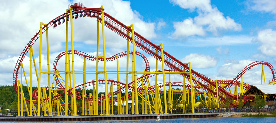 Roller Coaster PNG Image