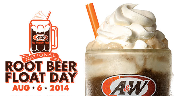 In Honor Of National Root Beer Float Day Tomorrow (August 6Th), Head On Over To Your Local Au0026W Restaurant From 2Pm Close To Snag A Free Small Au0026W Root Beer Hdpng.com  - Root Beer Float, Transparent background PNG HD thumbnail