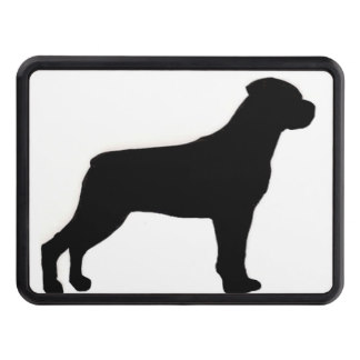 Rottweiler Silo Black.png Hitch Cover - Rottweiler Black And White, Transparent background PNG HD thumbnail