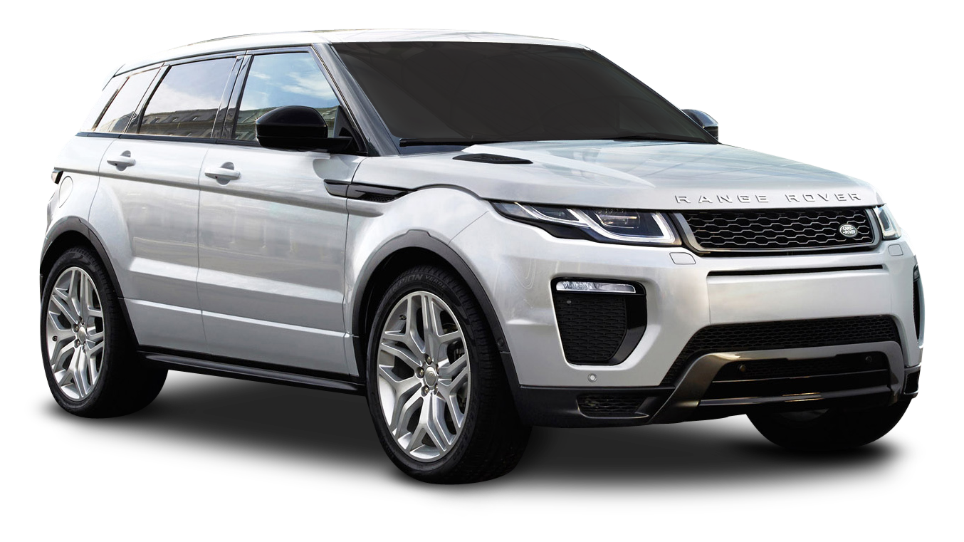 Silver Range Rover Evoque Car Png Image - Rover, Transparent background PNG HD thumbnail