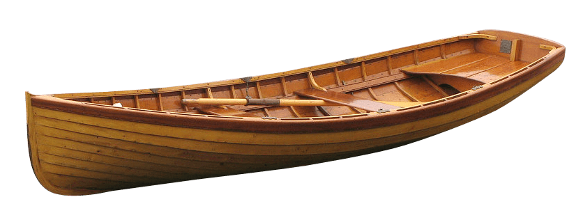 Vintage Wooden Boat Png - Row Boat, Transparent background PNG HD thumbnail