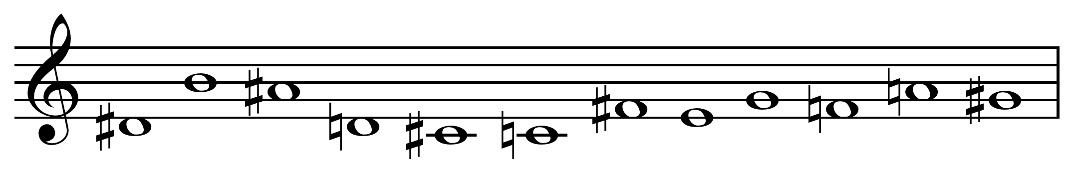 File:variations For Piano (Webern) Tone Row.png - Row, Transparent background PNG HD thumbnail