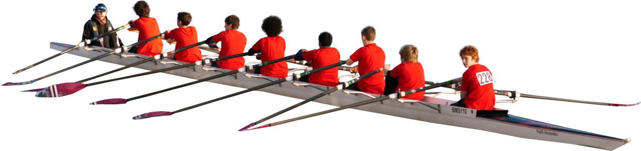 Rowersinriver2 - Rowing, Transparent background PNG HD thumbnail
