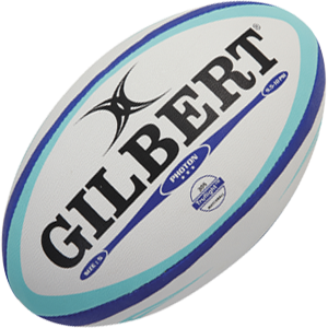 Gilbert Rugby Photon Ball Sky / Blue - Rugby Ball, Transparent background PNG HD thumbnail