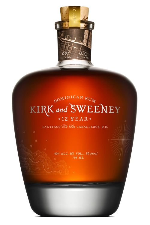 Kirk And Sweeney 12 Year Old Rum - Rum, Transparent background PNG HD thumbnail