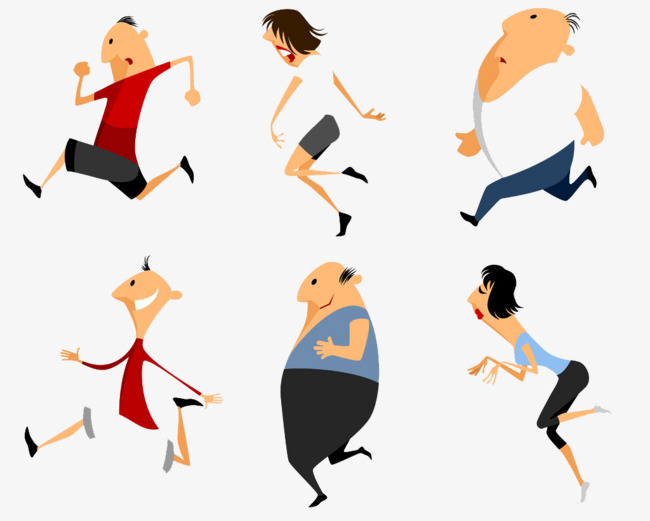 Men Lose Weight Running Buckle Creative Hd Free, Man Jogging To Lose Weight, Run, Start Of A Race Free Png Image - Running Race, Transparent background PNG HD thumbnail