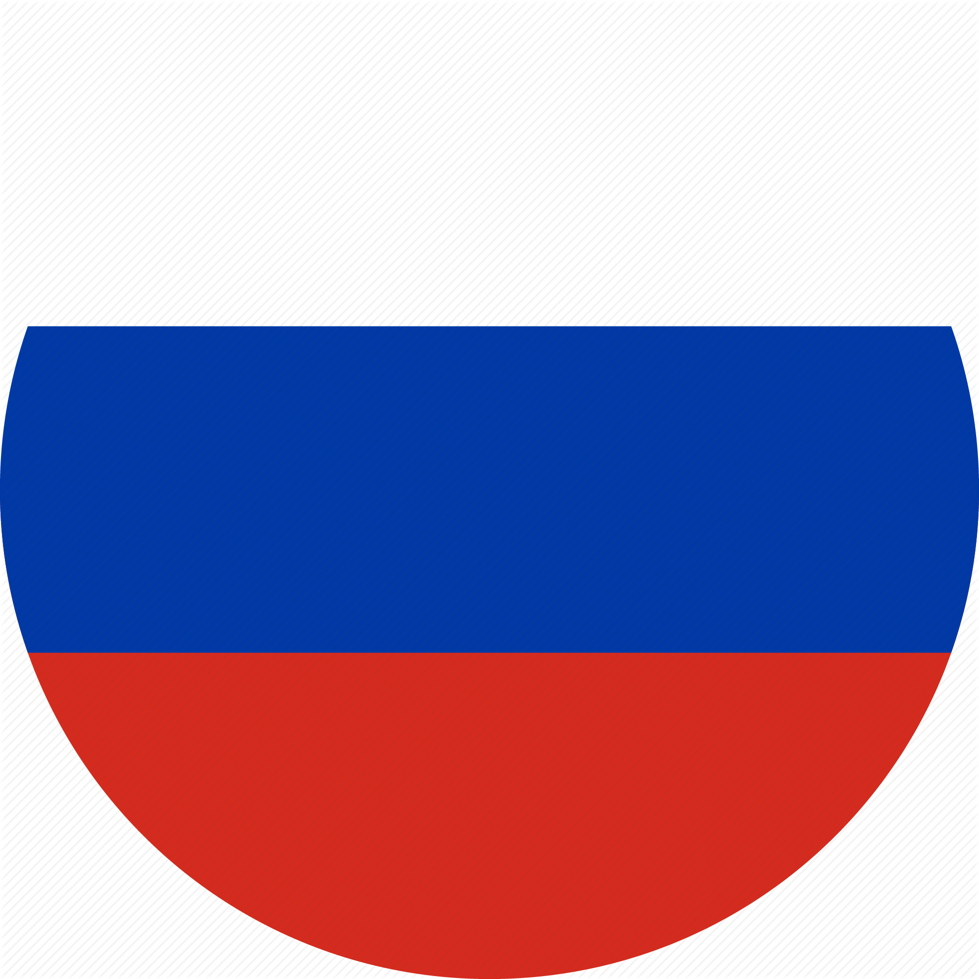 Flag, Ru, Russia Icon - Russia, Transparent background PNG HD thumbnail
