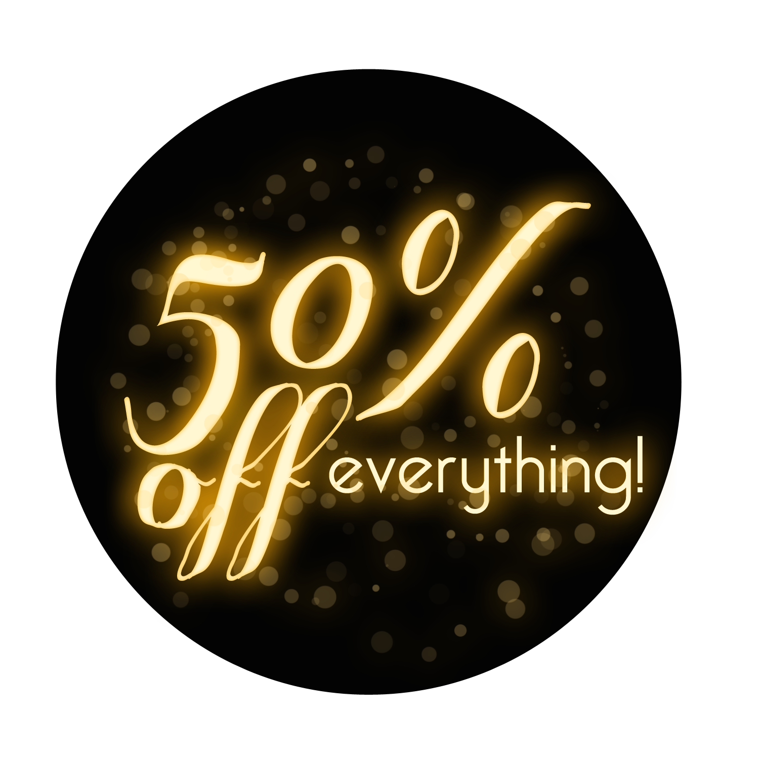 50% - Sale, Transparent background PNG HD thumbnail