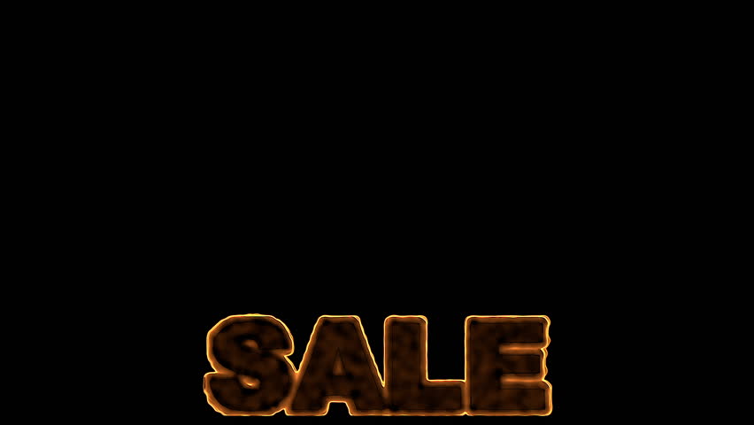 Fire Sale   Hd Stock Video Clip - Sale, Transparent background PNG HD thumbnail