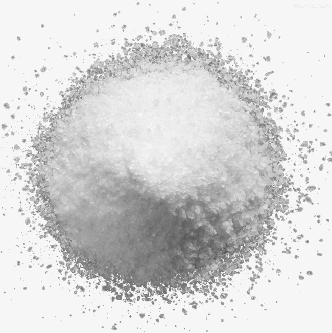White Sea Salt Pile, Sea Salt, Salt Crystal, Crystal Png Image - Salt Black And White, Transparent background PNG HD thumbnail