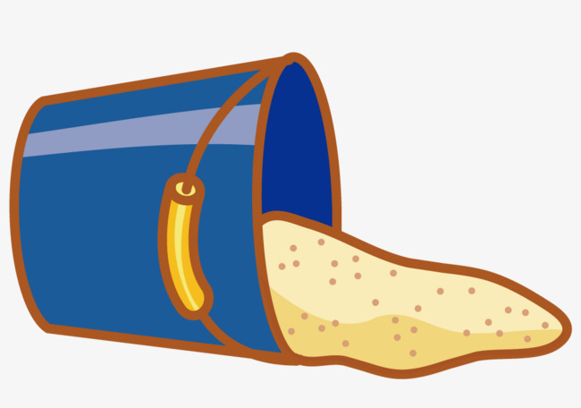 Pouring Sand Bucket, Sand, Drum, Cartoon Png And Vector - Sand Art, Transparent background PNG HD thumbnail