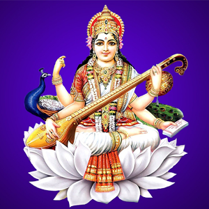 Goddess Saraswati Maa Hd Wallpaper - Saraswati Maa, Transparent background PNG HD thumbnail