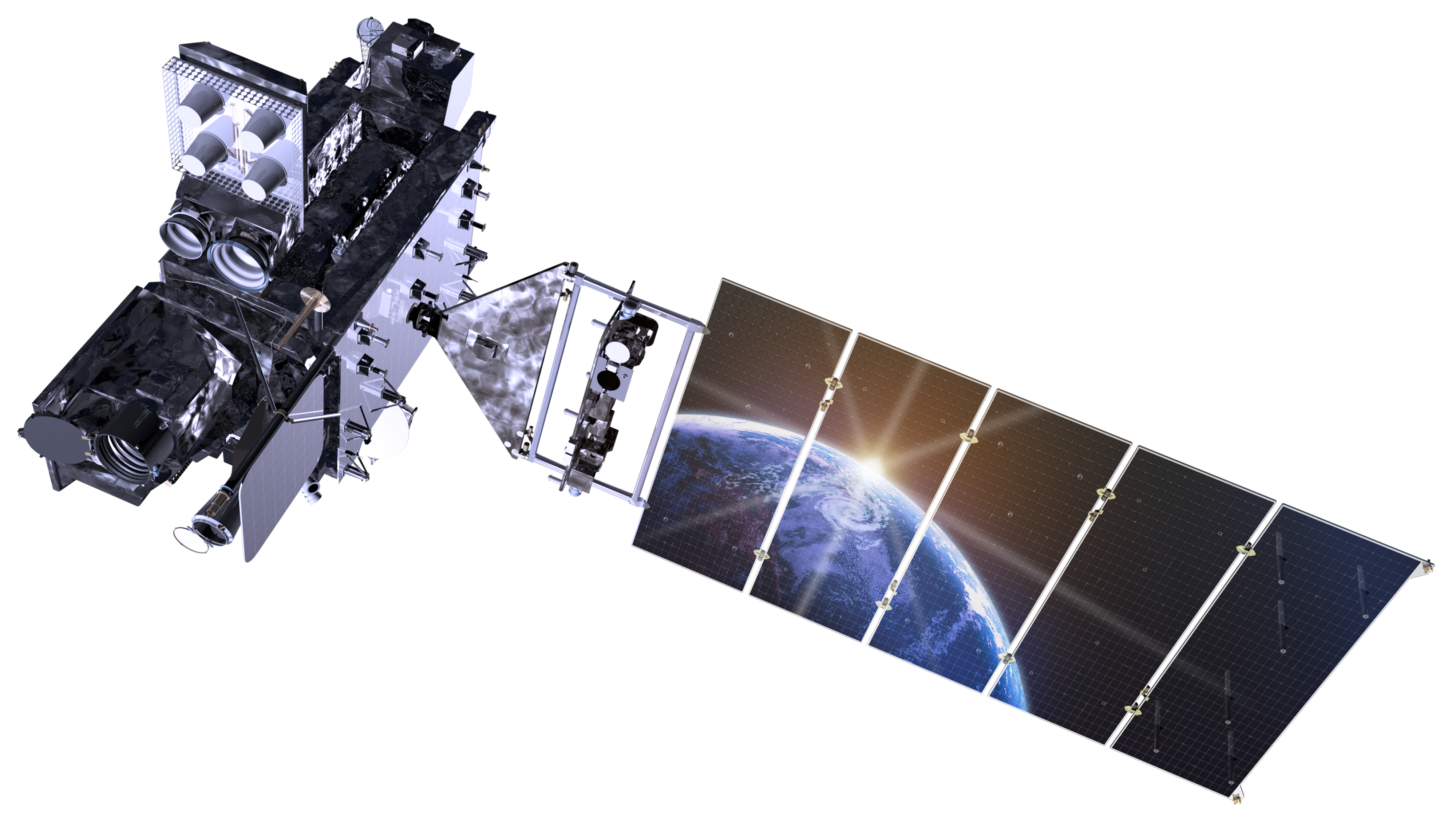 Satellite Picture Png Image - Satellite, Transparent background PNG HD thumbnail