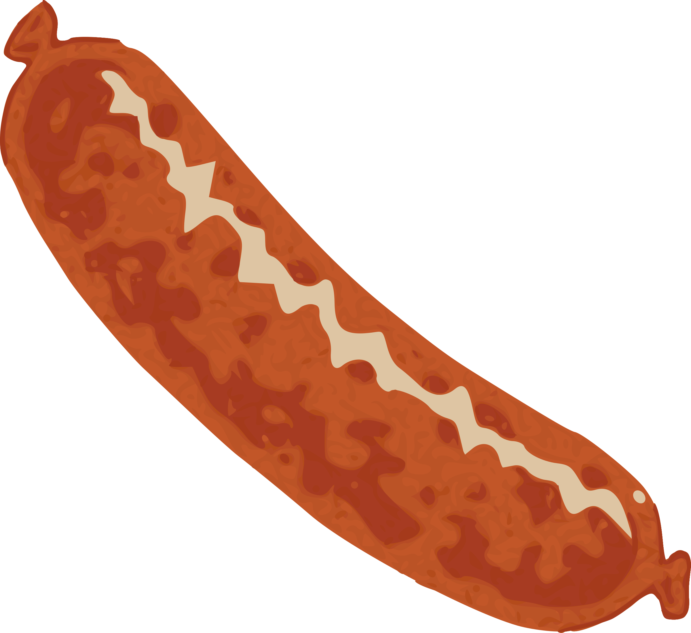 Big Image (Png) - Sausage, Transparent background PNG HD thumbnail