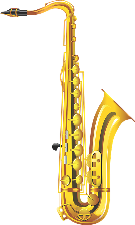 Saxophone, Musical Instrument, Wind Instruments, Music - Saxophone, Transparent background PNG HD thumbnail