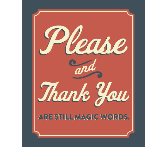 Say Please And Thank You Png - Please And Thank You, Transparent background PNG HD thumbnail