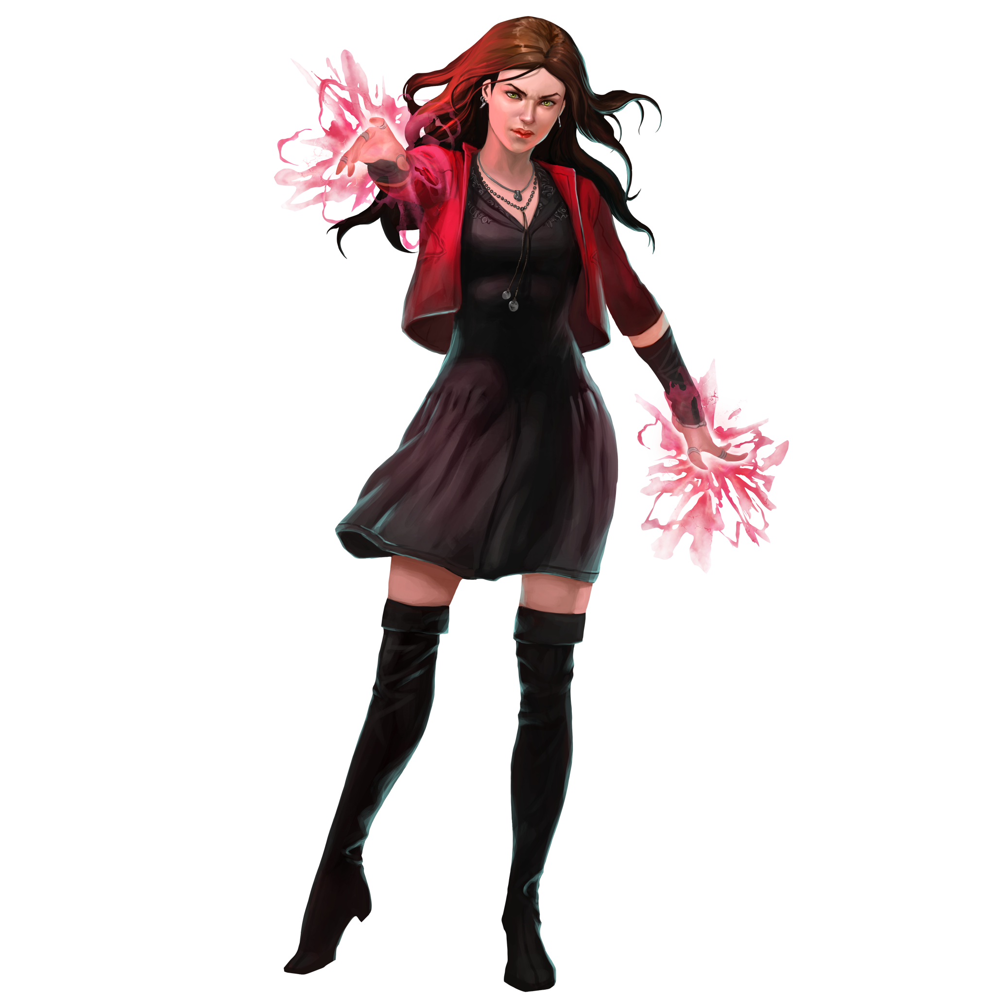 Download Png Image   Scarlet Witch Png Clipart - Scarletwitch, Transparent background PNG HD thumbnail