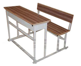 Two Seater School Bench
