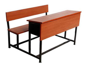 Bench 04 - School Bench, Transparent background PNG HD thumbnail