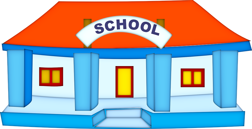 School, Building, Education, Property, Learning - School, Transparent background PNG HD thumbnail