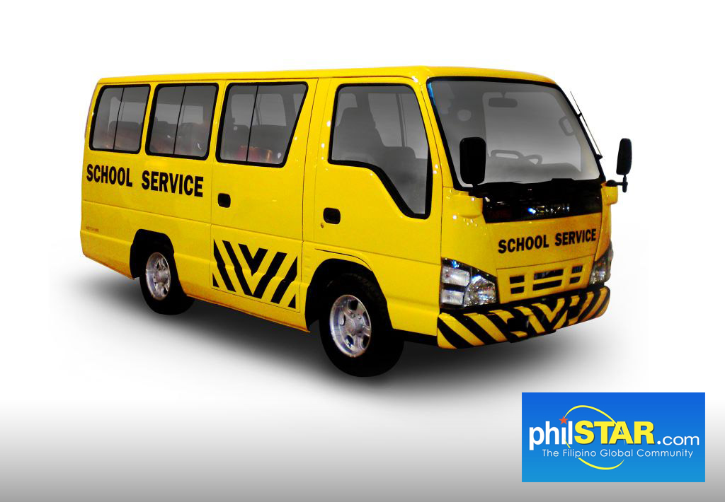 Ivan School Service Star - School Van, Transparent background PNG HD thumbnail